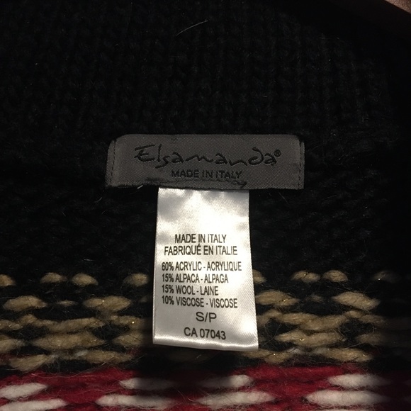 Elsamanda knit zipped sweater size S - Picture 3 of 8